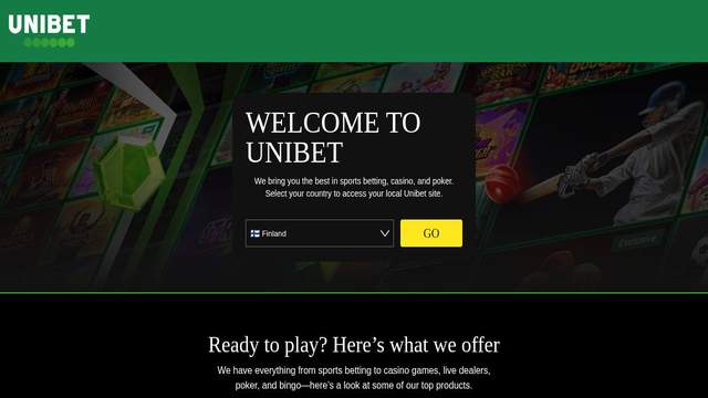 Unibet.nl casino screenshot